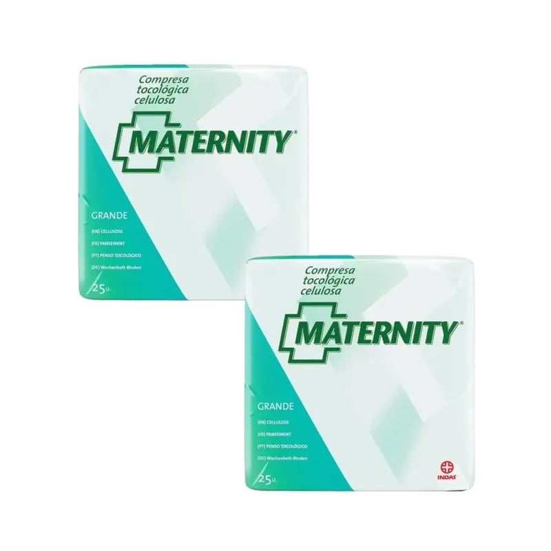 Cuscinetto di cellulosa Tocologic Maternity , 2 x 25 unità
