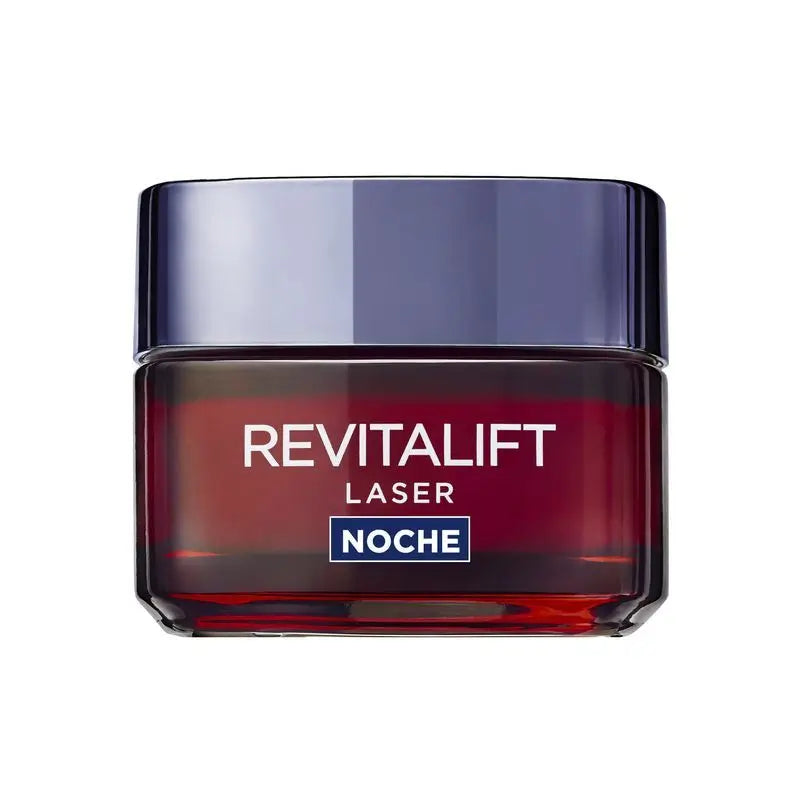 L'Oréal Paris Revitalift Laser Crema Notte Anti-Età Tripla Azione, Anti-Rughe e Multi-Correzione, 50 ml