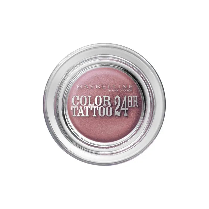 Maybelline New York Color Tattoo 24h Ombretti in crema gel a lunga durata, 65 Rosa Oro rosa