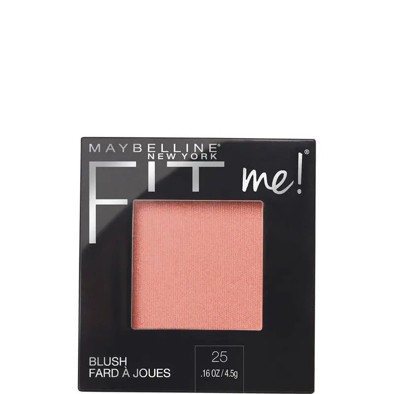 Maybelline New York Matte Powder Blush Fit Me Blush Shade 25 Pink Per tutti i tipi di pelle. - 5Gr