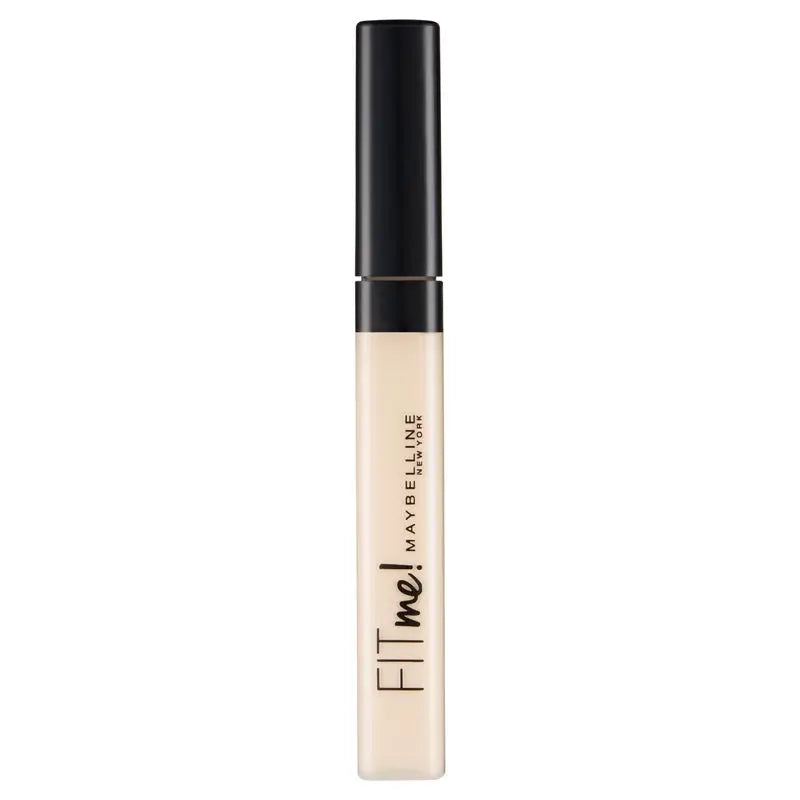 Maybelline New York Fit Me Correttore per occhiaie e imperfezioni tonalità 05 Avorio Finitura Naturale Pelle Molto Chiara, 6,8ML