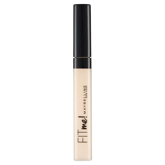 Maybelline New York Fit Me Correttore per occhiaie e imperfezioni tonalità 05 Avorio Finitura Naturale Pelle Molto Chiara, 6,8ML