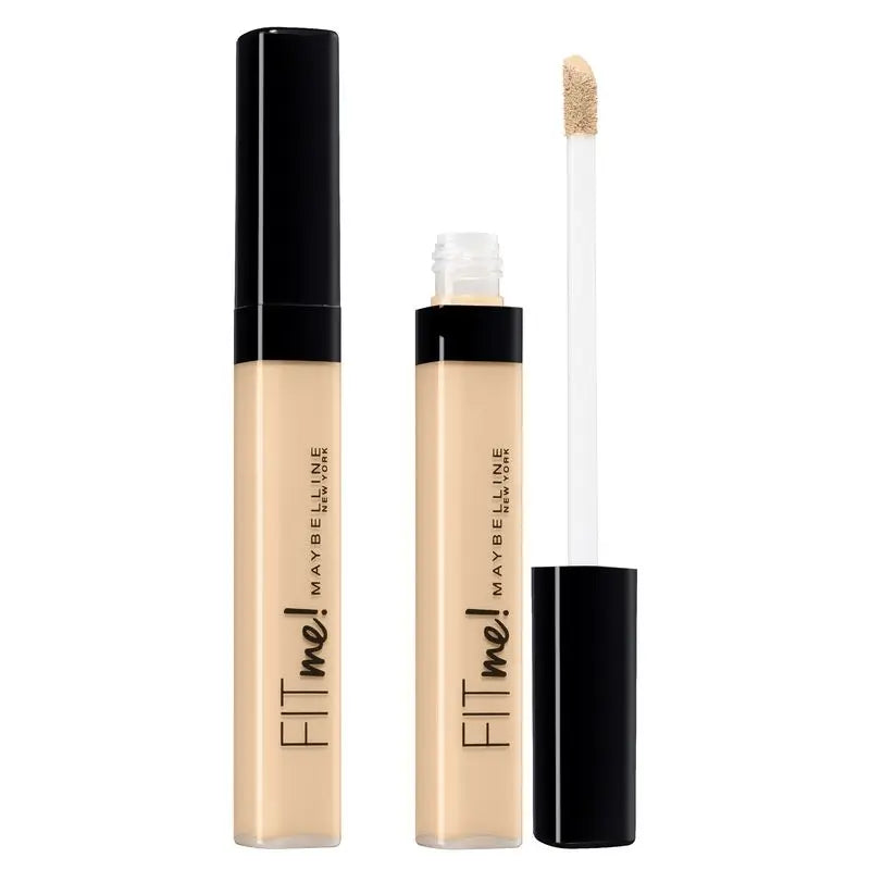 Maybelline New York Fit Me Occhiaie e Imperfezioni correttore tonalità 15 Fair Finitura Naturale Pelle Chiara, 6,8ML