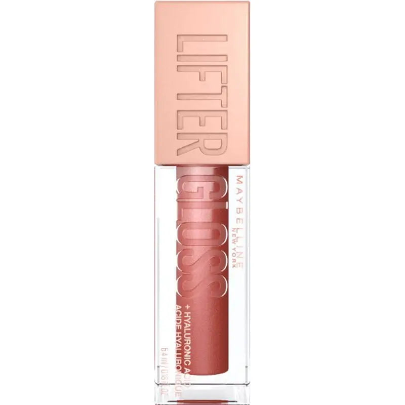 Maybelline New York Lifter Gloss Bronzed Lip Gloss, Idratazione intensa, labbra rimpolpate. Tonalità 16 Ruggine