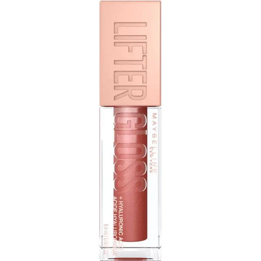 Maybelline New York Lifter Gloss Bronzed Lip Gloss, Idratazione intensa, labbra rimpolpate. Tonalità 16 Ruggine