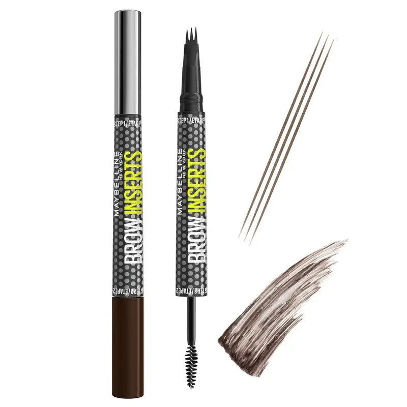 Maybelline New York Brow Insert Matita per sopracciglia, marrone cenere, 1,25 ml