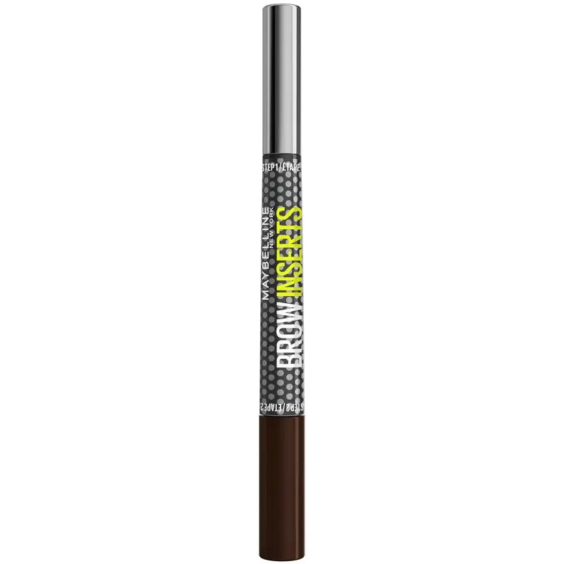 Maybelline New York Brow Insert Matita per sopracciglia, Nero Marrone, 1,25 ml