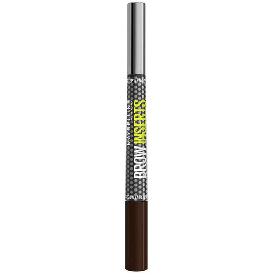 Maybelline New York Brow Insert Matita per sopracciglia, Nero Marrone, 1,25 ml