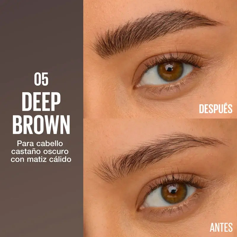 Maybelline New York Brow Insert Brow Pencil, Marrone intenso, 1,25 ml