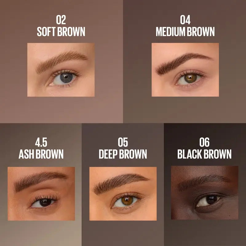 Maybelline New York Brow Insert Brow Pencil, Marrone medio, 1,25 ml