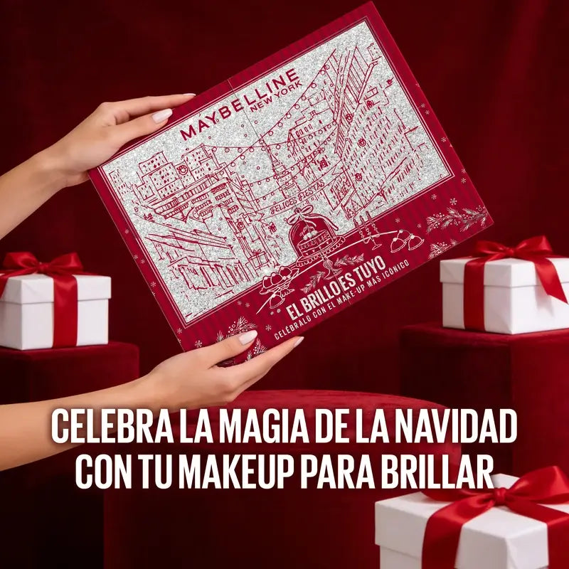 Calendario dell'Avvento Maybelline, 12 prodotti
