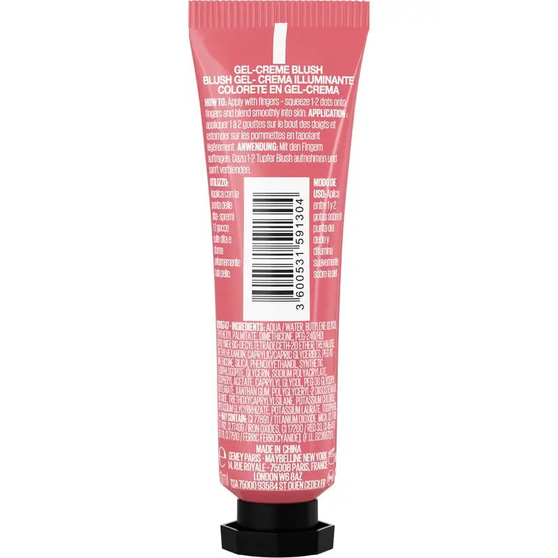 Maybelline New York Cheek Heat All-In-1 Blush Crema Fard 15 Nude Burn