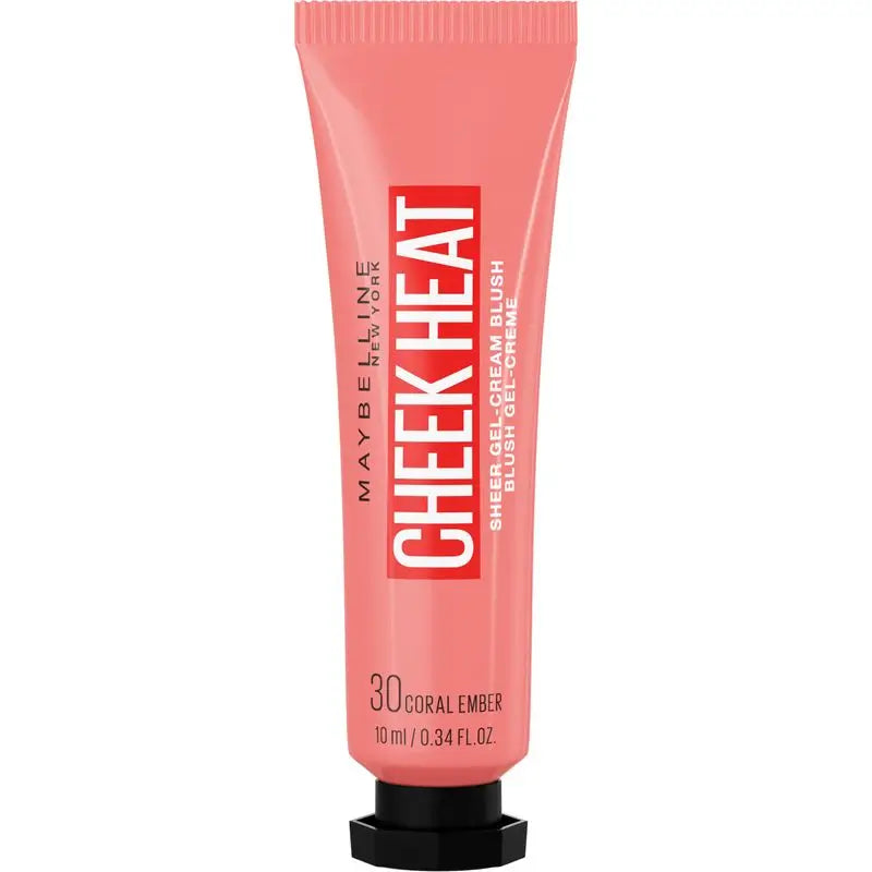 Maybelline New York Cheek Heat All-In-1 Blush Cream Blush 30 Coral Ember