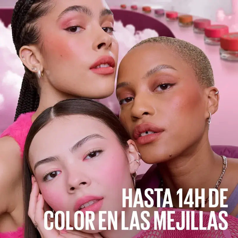 Maybelline New York Cloudtopia Fard liquido opaco, tonalità 50 Fresh Lavender, 4,75 ml