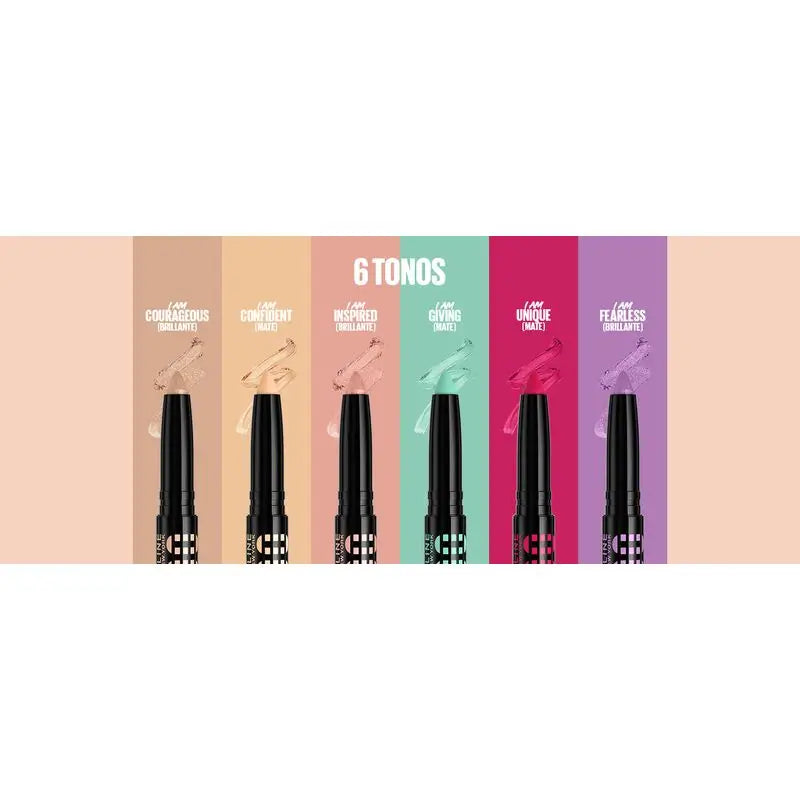 Maybelline New York Color Tattoo Stix, Ombretto + Liner in formato stick, tonalità I Am Confident.
