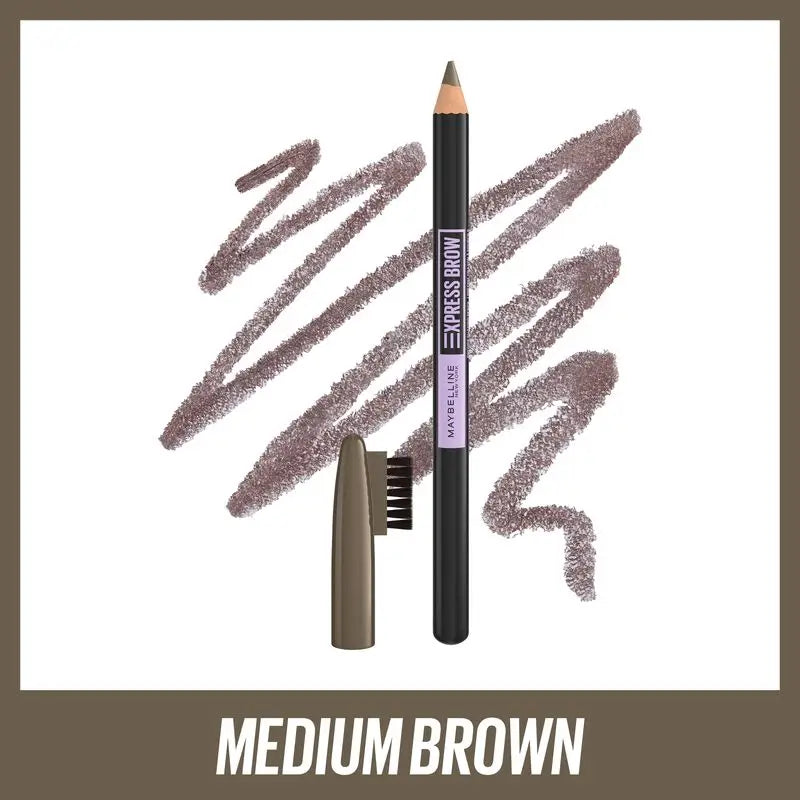 Maybelline New York Express Brow Pencil Ombra Marrone Medio