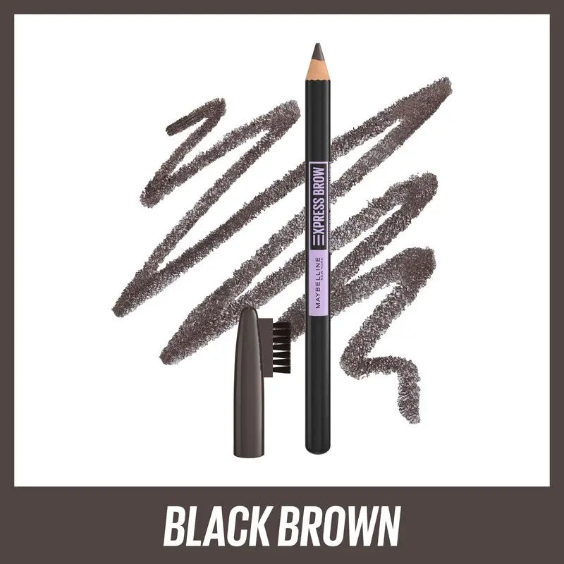 Maybelline New York Express Brow Matita per sopracciglia tonalità 06 Nero Marrone