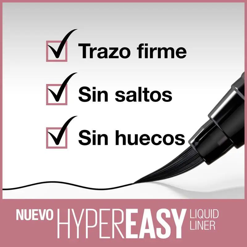 Maybelline New York Eyeliner Hypereasy Liquid Eyeliner Colore Nero