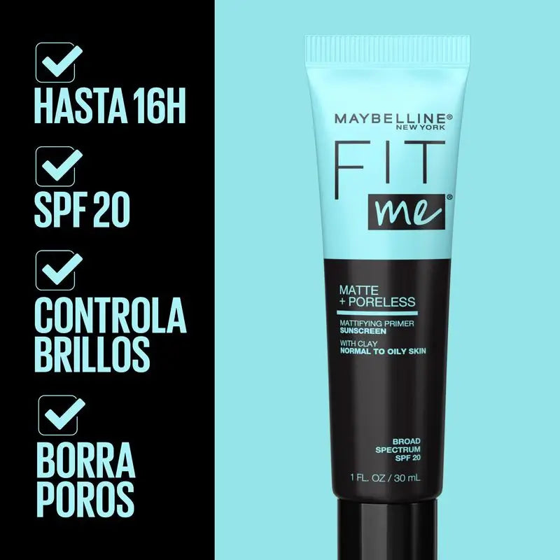 Maybelline New York Fit Me Primer opacizzante per pelli da normali a grasse.