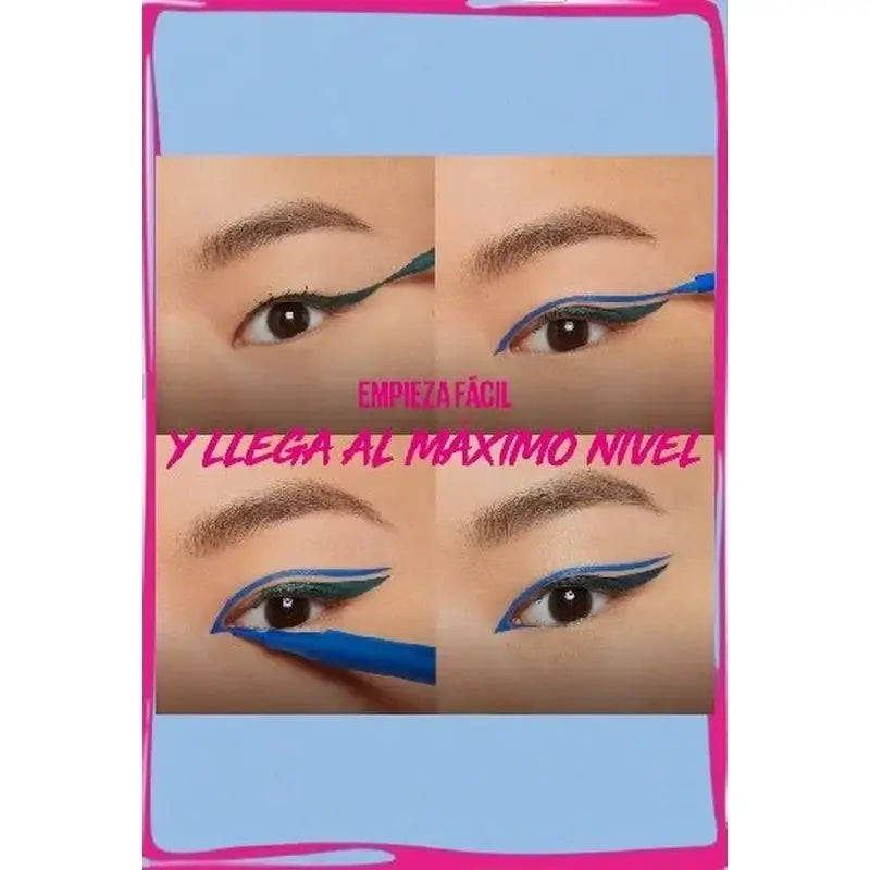 Maybelline New York Hyper Precise Eyeliner Precise Long Lasting Waterproof Nero Opaco