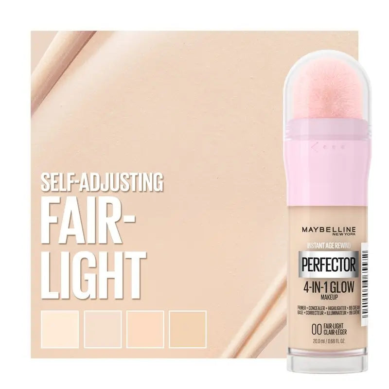 Maybelline New York Instant Perfector Glow 4-In-1, Il bagliore che indossi come vuoi tu, tonalità 00 Fair Light