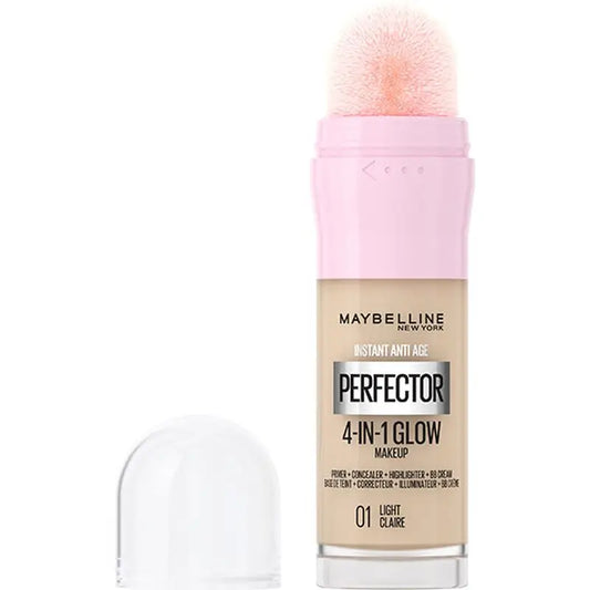 Maybelline New York Instant Perfector Glow 4-In-1, Il bagliore che si indossa come si vuole, tonalità 01 Light