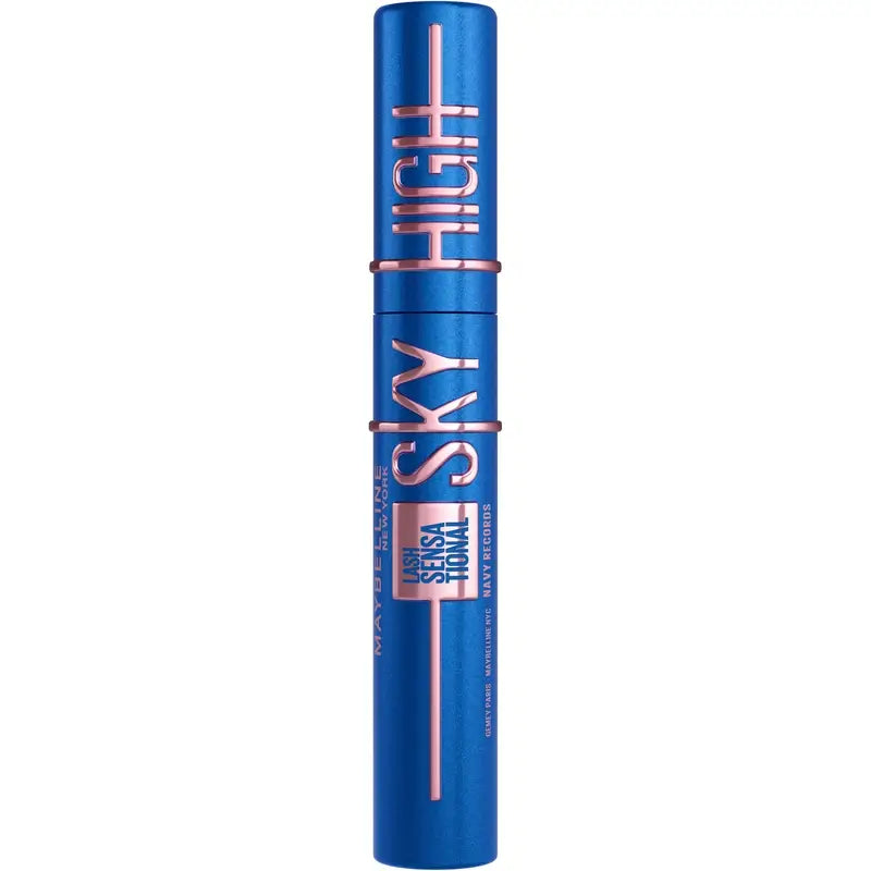 Maybelline New York Lash Sensational, mascara impermeabile Sky High, blu navy, 1 pz.