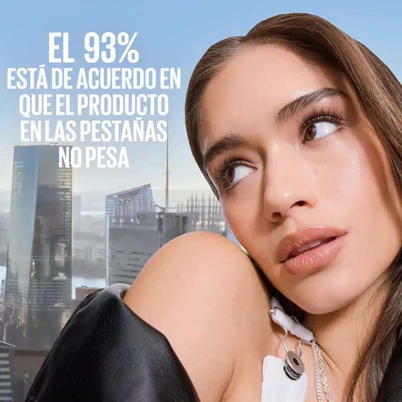 Maybelline New York Lash Sensational, mascara impermeabile Sky High, blu navy, 1 pz.