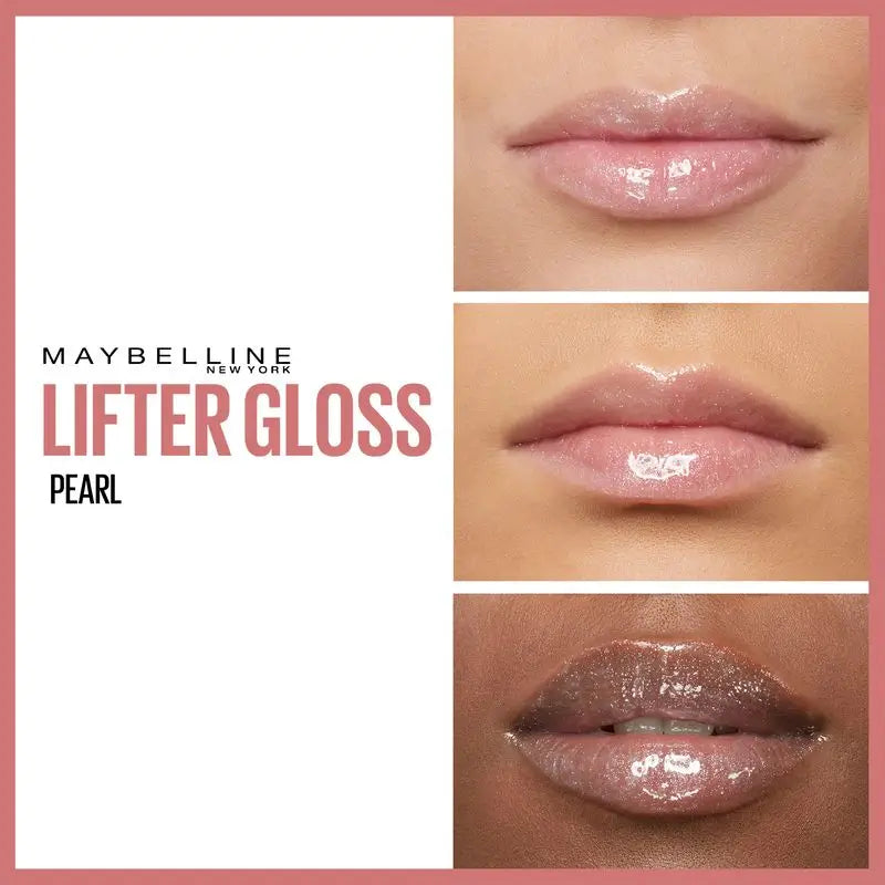 Maybelline New York Lifter Gloss Lip Gloss Shade 01 Pearl . Idratazione intensa e labbra rimpolpate.