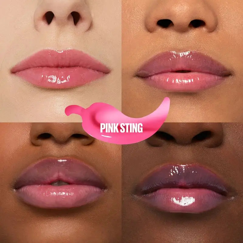 Maybelline New York Lifter Plump con peperoncino e acido ialuronico, tonalità 005 Rosa Pungente