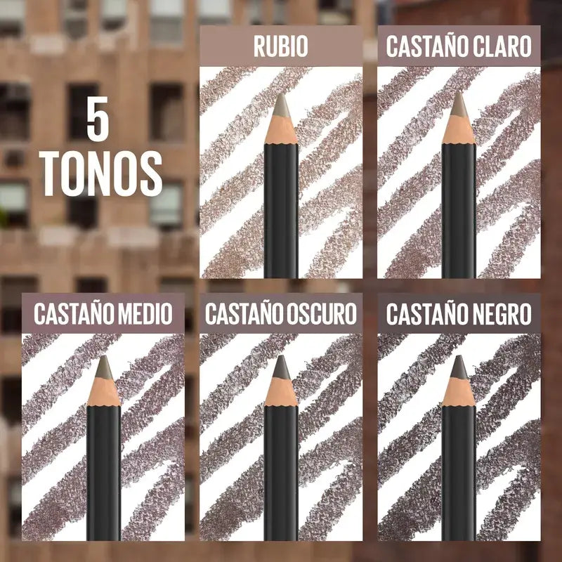 Maybelline New York Quick Shaper Nero Marrone 06, 1 pz.