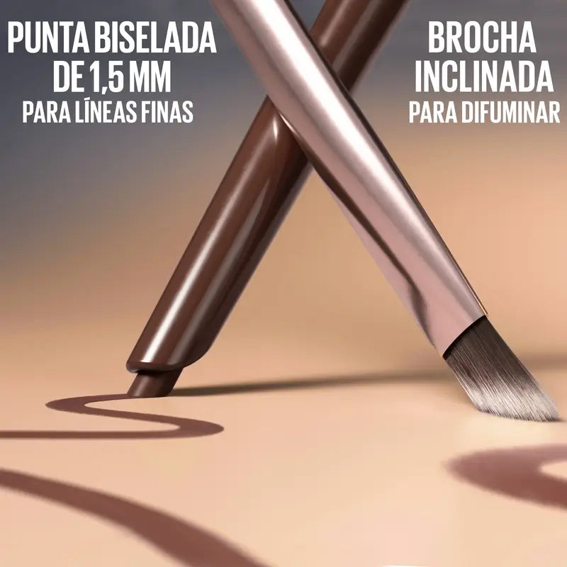 Maybelline New York Sculpting Stix Eyeliner 2 In 1, Smooth Espresso 015, 0,7G