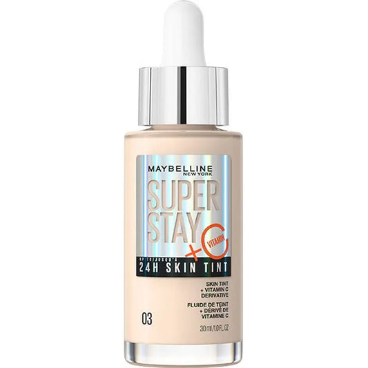 Maybelline New York Super Stay Skin Tint + Vitamin C 24H. Tonalità 03