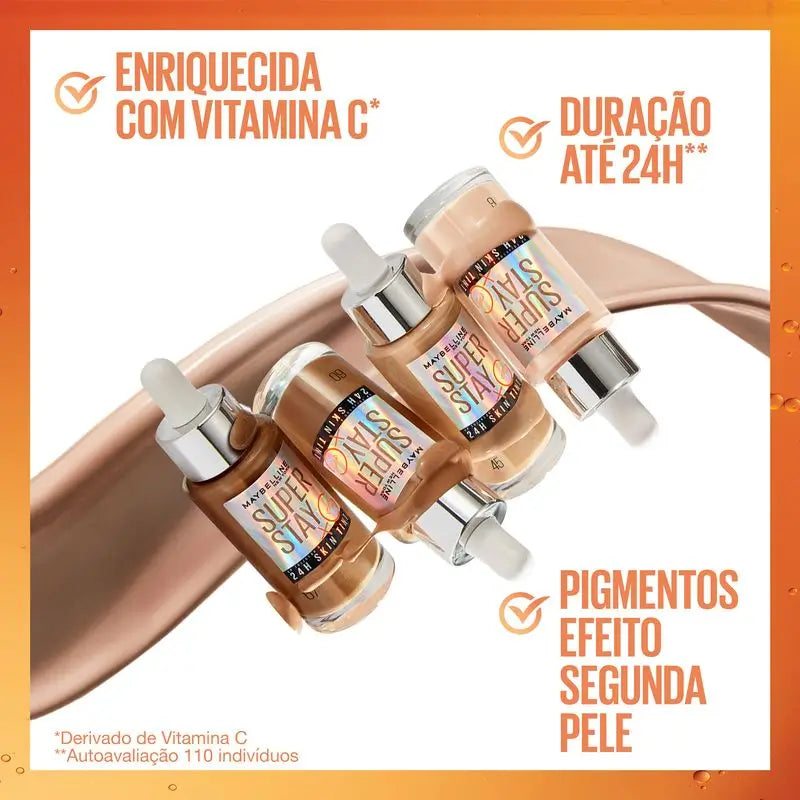 Maybelline New York Super Stay Skin Tint + Vitamina C 24H. Tonalità 30