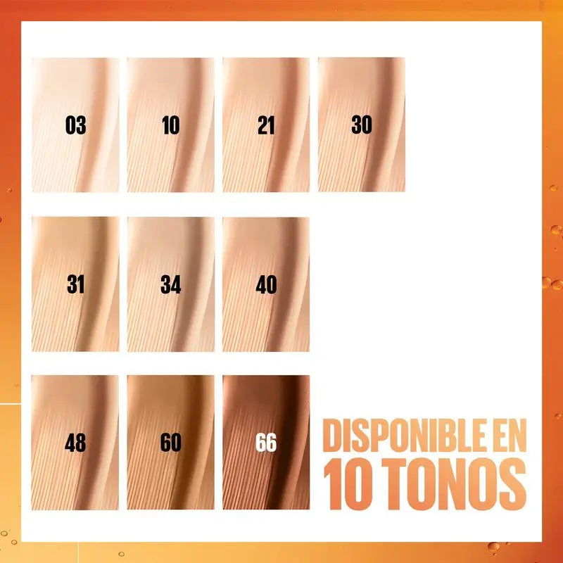 Maybelline New York Super Stay Skin Tint + Vitamina C 24H. Tonalità 30
