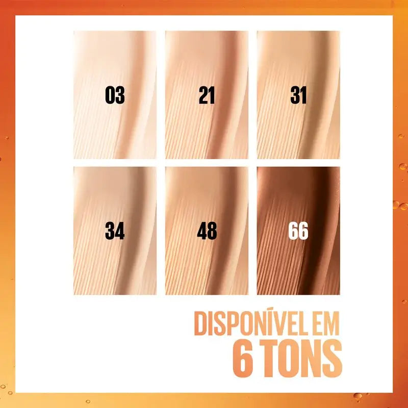 Maybelline New York Super Stay Skin Tint + Vitamin C 24H. Tonalità 31