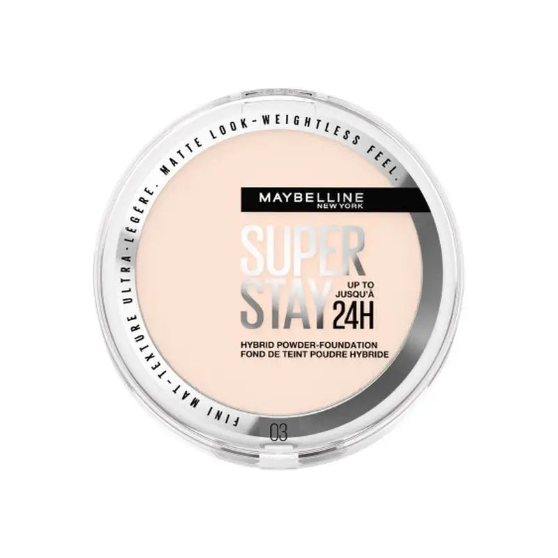 Maybelline New York Superstay Hybrid 24H Fondotinta in Polvere Ombra 03