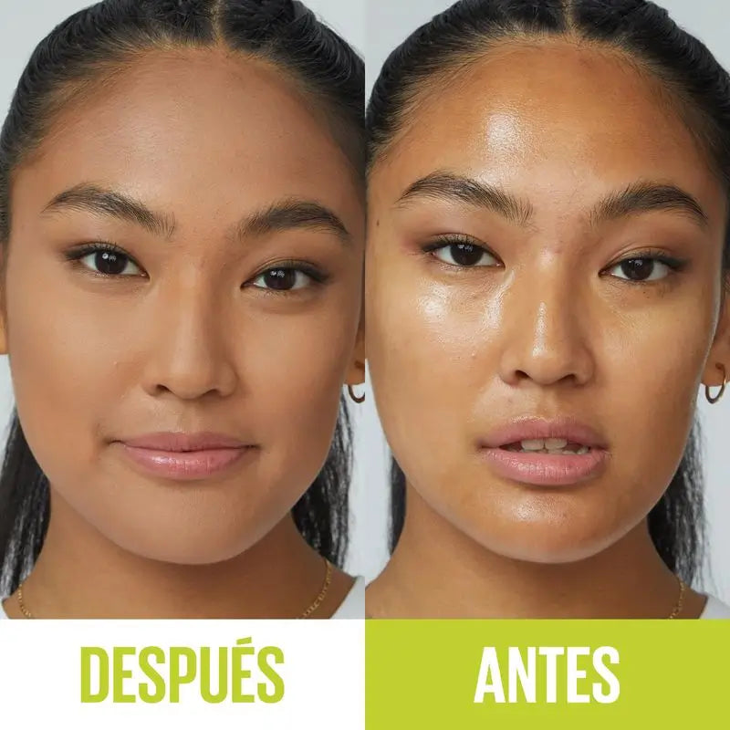 Maybelline New York Superstay Hybrid 24H Fondotinta in polvere, super coprente, super leggero, fino a 24 ore, tonalità 48