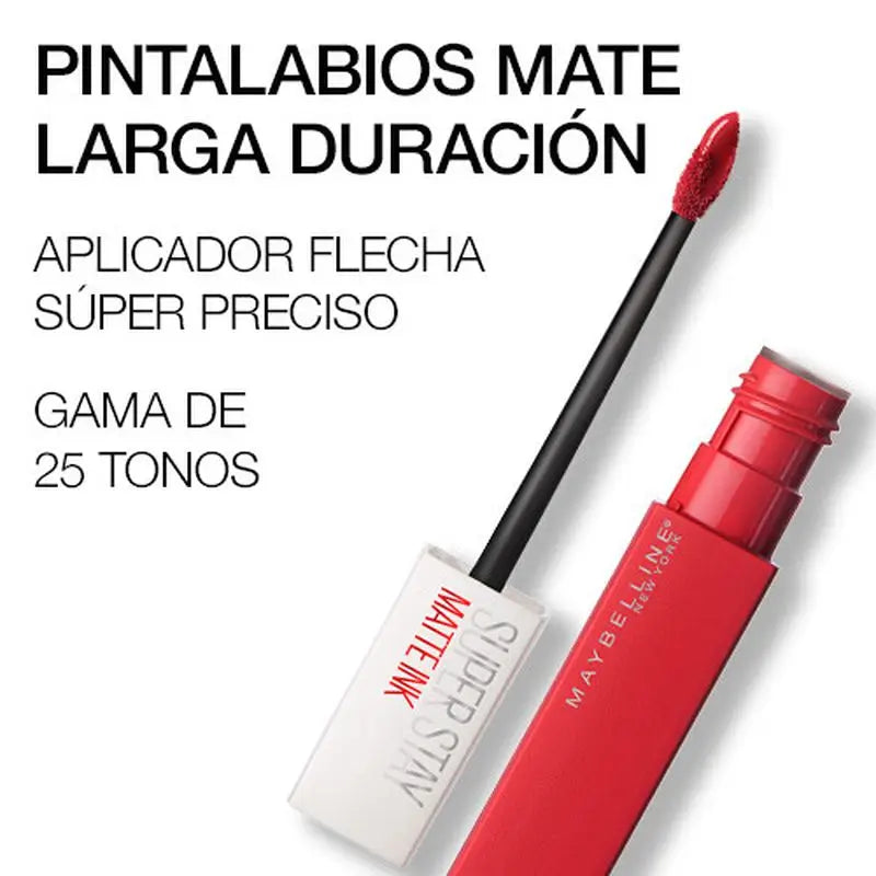 Maybelline New York Superstay Matte Ink, rossetto liquido tonalità 325 Shot Caller