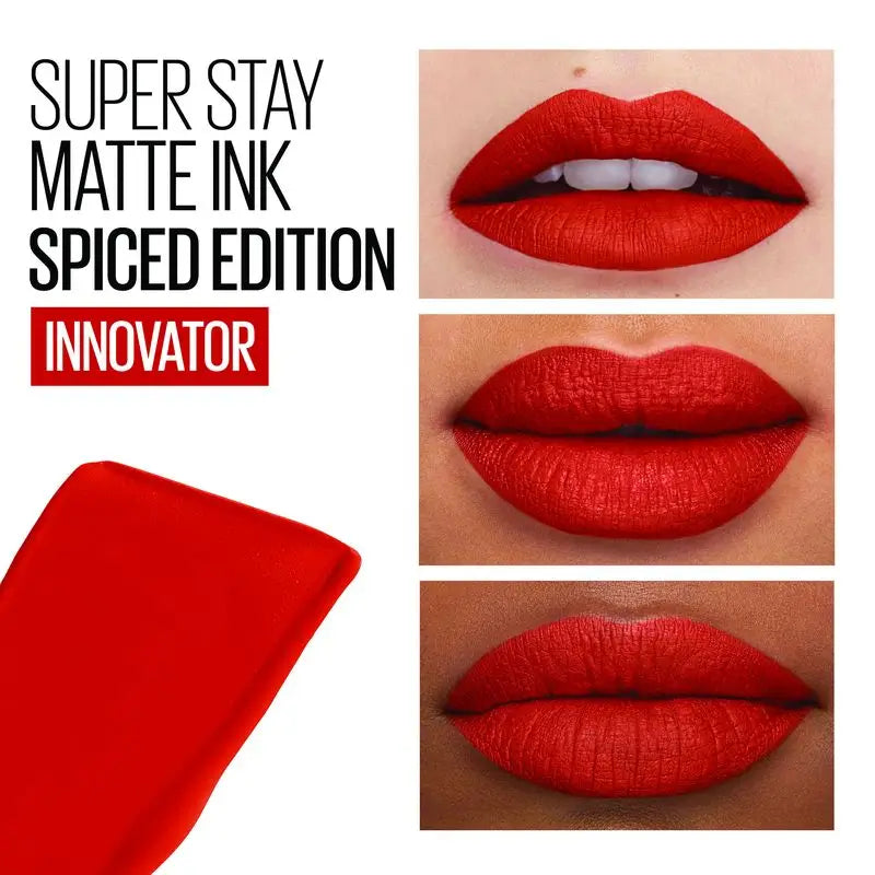 Maybelline New York Superstay Matte Ink, rossetto liquido tonalità 330 Innovatore