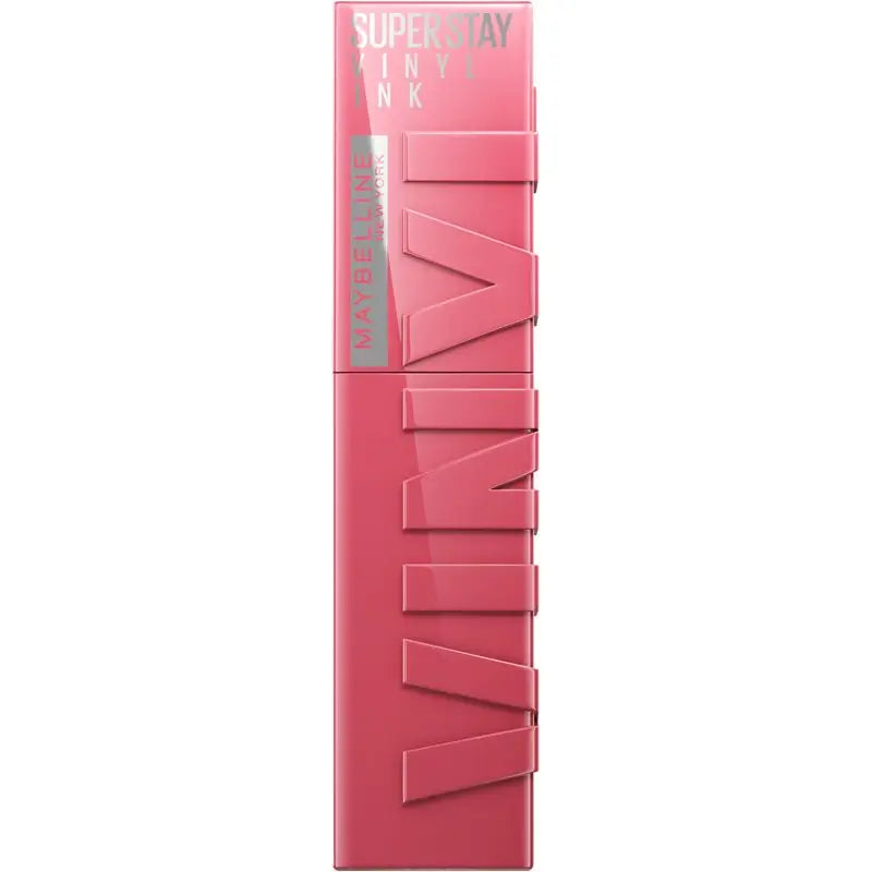 Maybelline New York Superstay Vinyl Ink Rossetto effetto vinile a lunga durata fino a 16H, tonalità 145 ROGUE