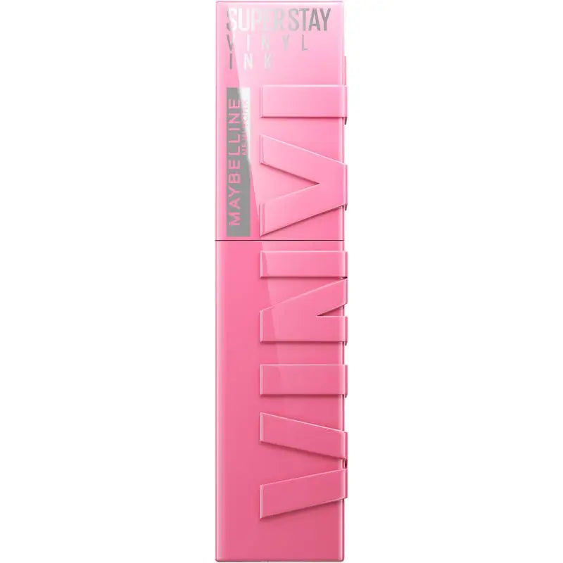 Maybelline New York Superstay Vinyl Ink Rossetto effetto vinile a lunga durata fino a 16H, tonalità 155 UPBEAT