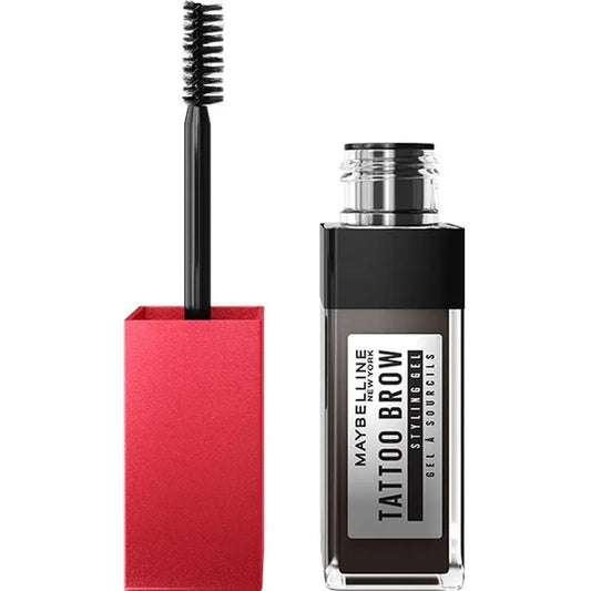 Maybelline New York Tattoo Brow Gel Brow Filler, tonalità 262 Nero Marrone