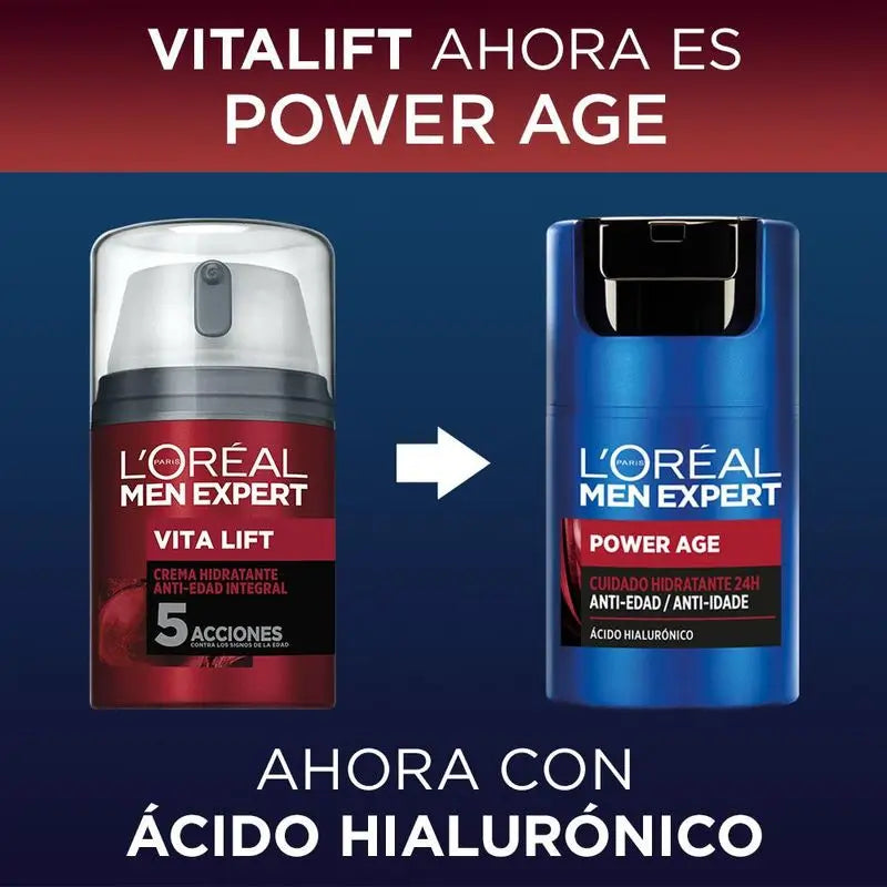 L'Oréal Men Expert VitaLift Crema idratante anti-età 50 ml