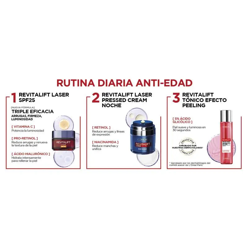 L'Oréal Paris Revitalift Laser Crema Giorno Spf25 50 ml