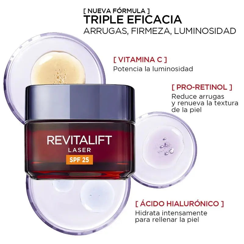L'Oréal Paris Revitalift Laser Crema Giorno Spf25 50 ml