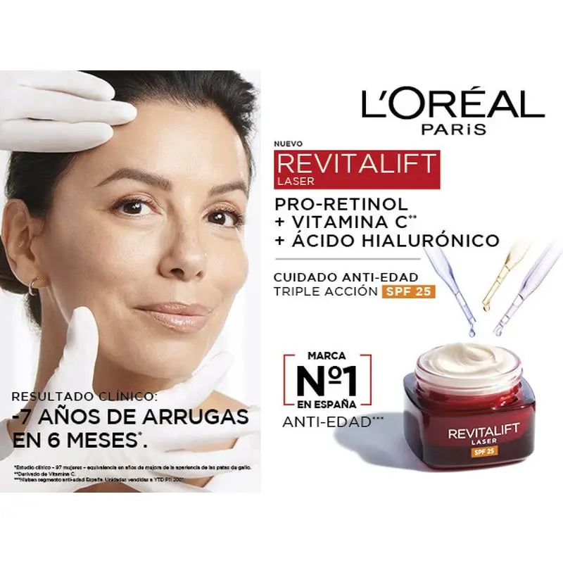 L'Oréal Paris Revitalift Laser Crema Giorno Spf25 50 ml