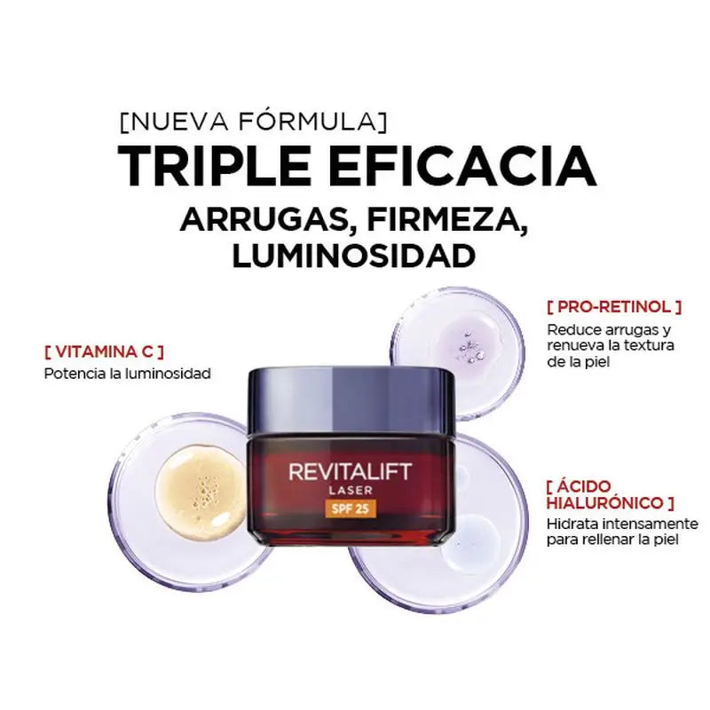 L'Oréal Paris Revitalift Laser Crema Giorno Spf25 50 ml