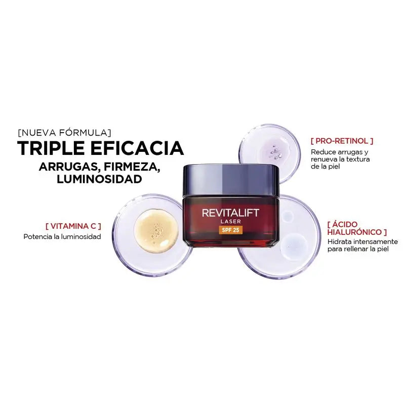 L'Oréal Paris Revitalift Laser Crema Giorno Spf25 50 ml