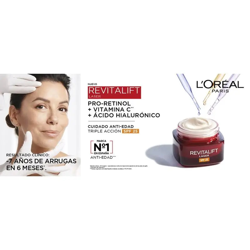 L'Oréal Paris Revitalift Laser Crema Giorno Spf25 50 ml